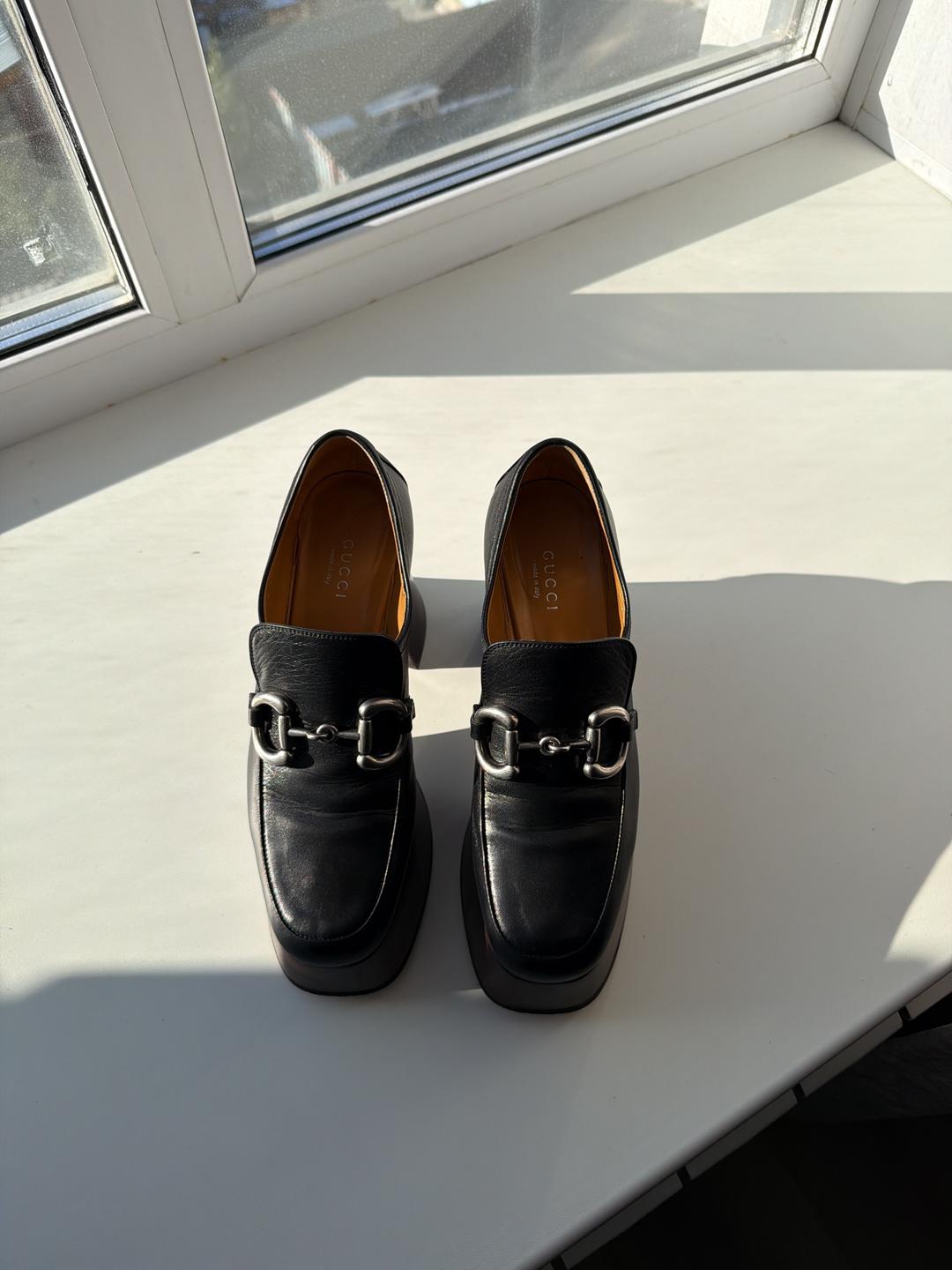 Gucci Туфли Gucci на платформе — фото 2