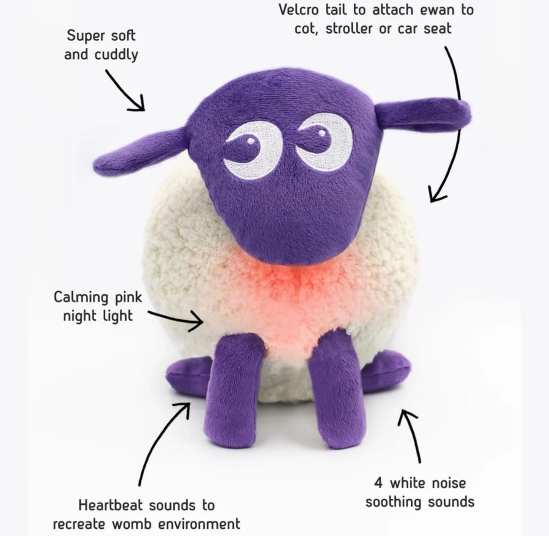 dream sheep Мягкая игрушка барашек Ewan для засыпания — фото 2
