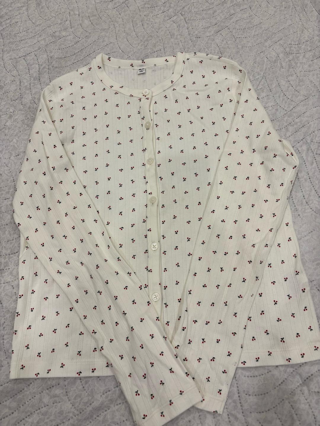 Uniqlo Блузка с мелким принтом UNIQLO — фото 2