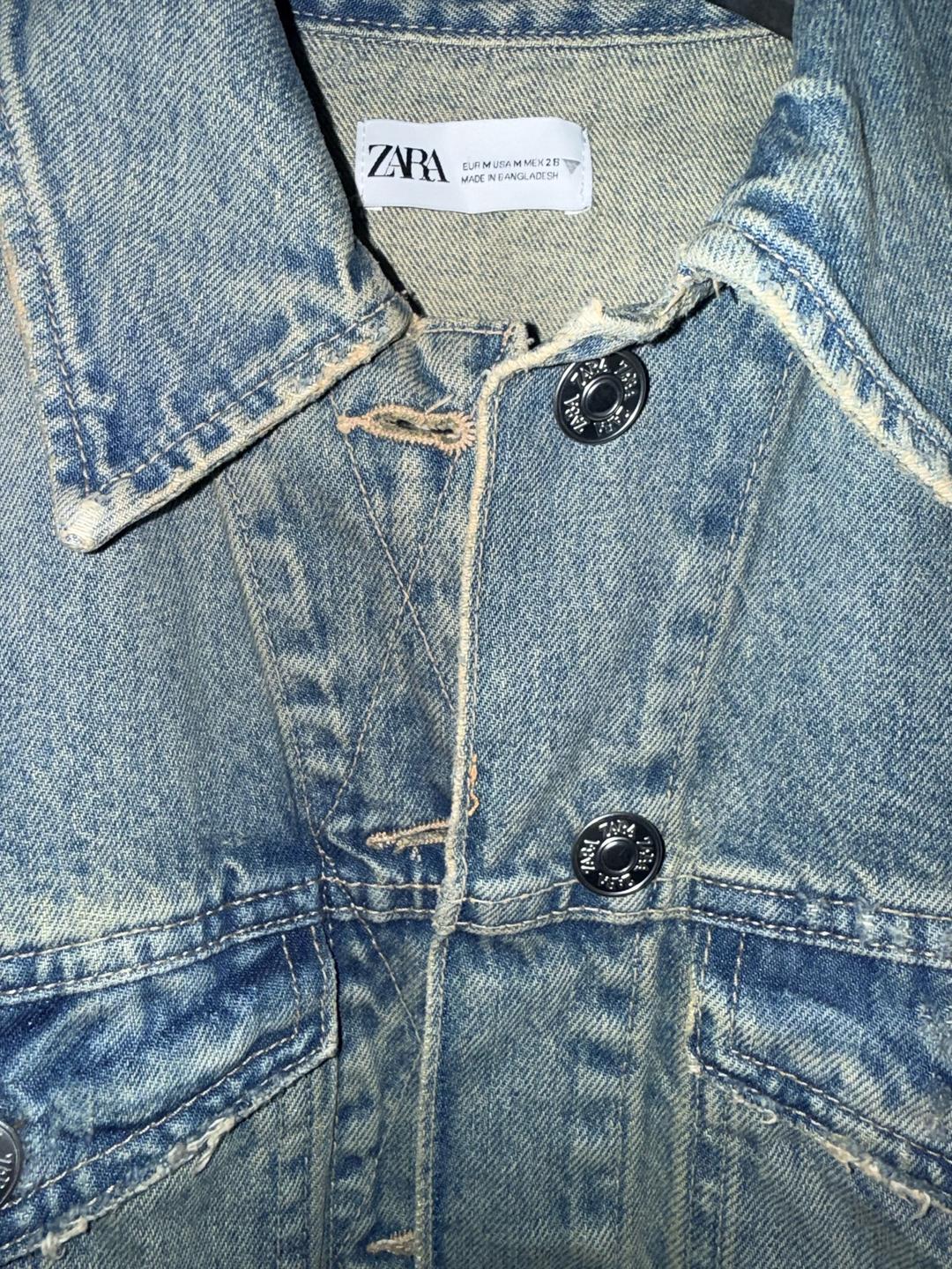 Zara Джинсовая куртка ZARA — фото 2