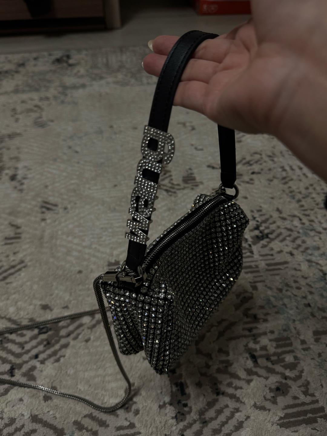 Alexander Wang Сумка Alexander Wang со стразами — фото 2