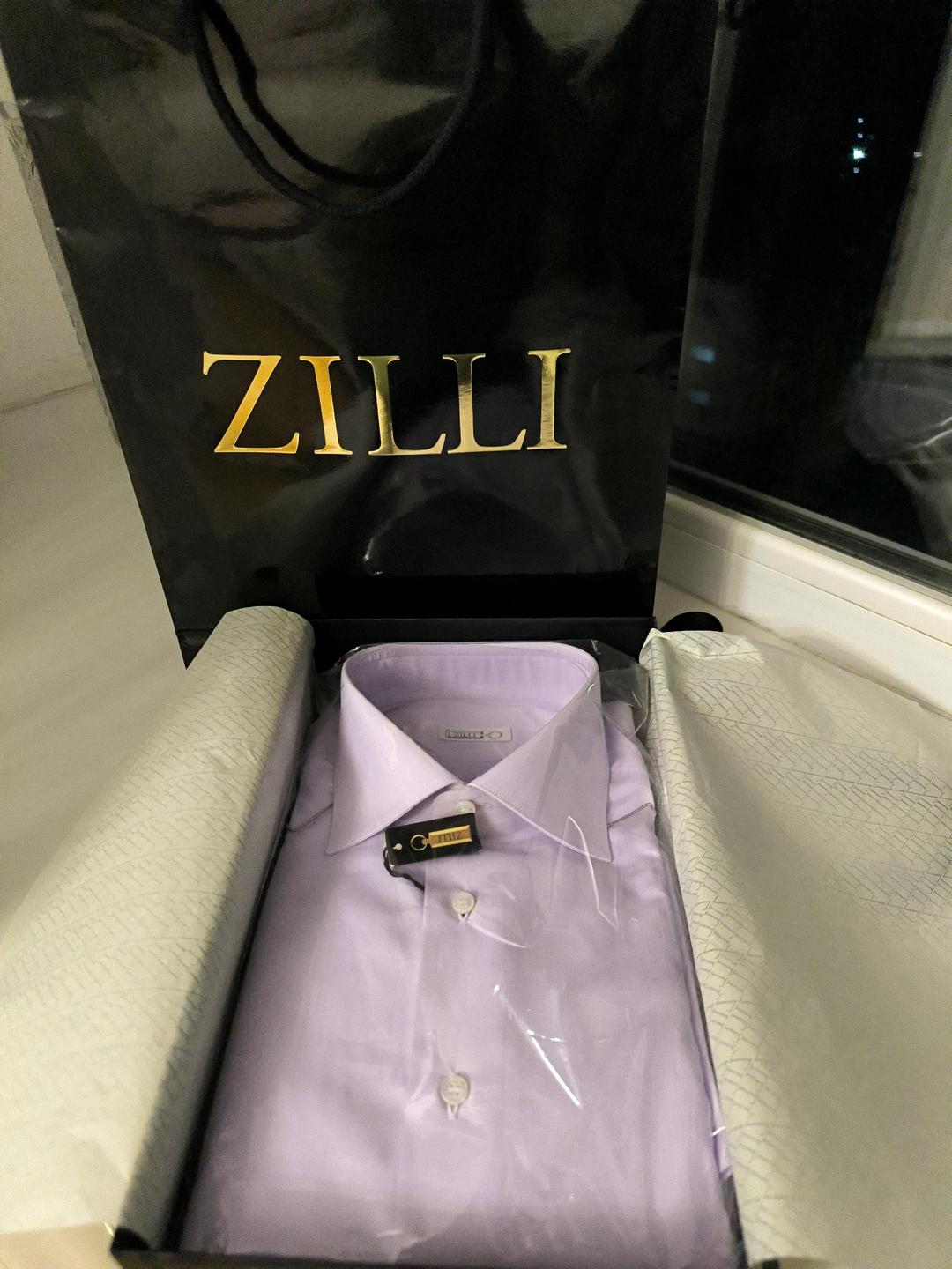 zilli Рубашка Zilli новая 40 ворот — фото 2