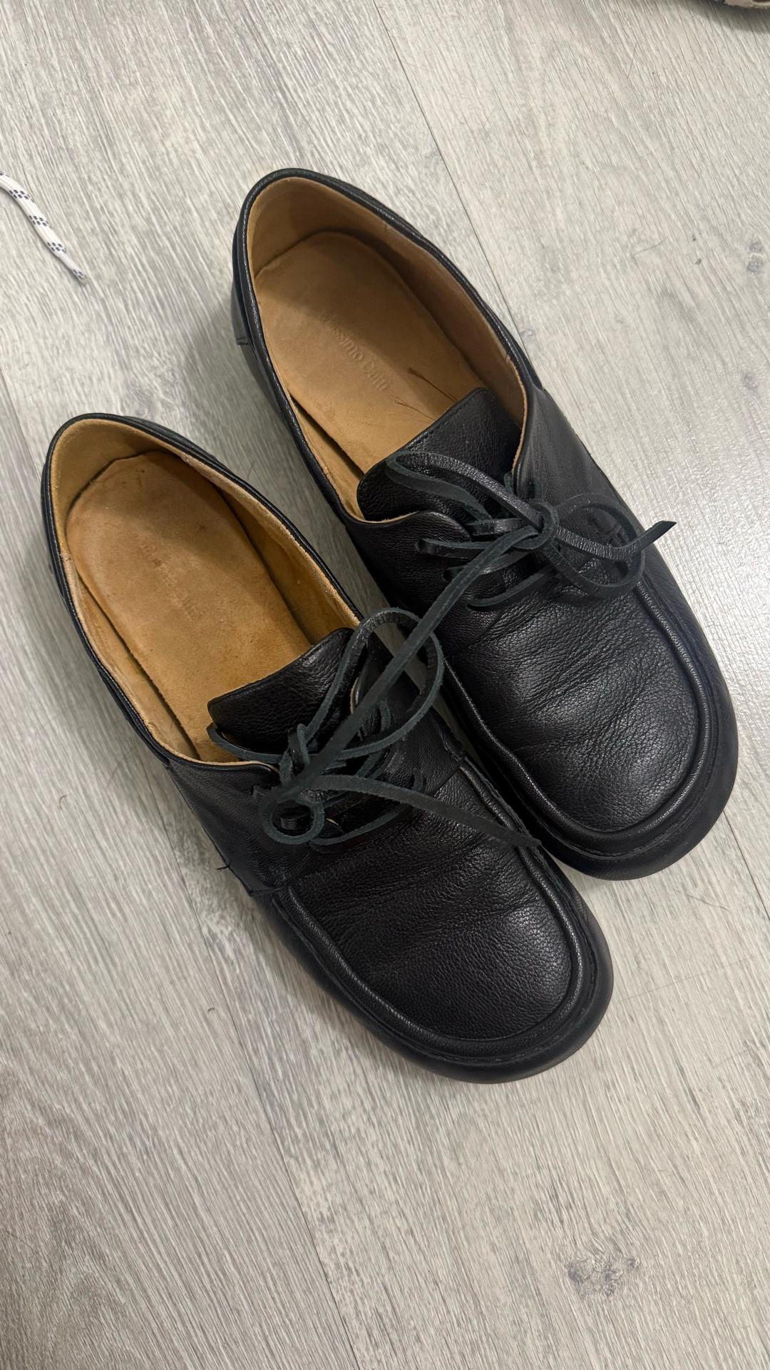 Massimo Dutti Массимо Дутти мокасины кожаные — фото 2