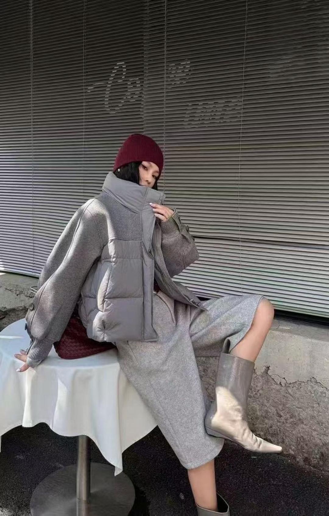 Комбинированная куртка — фото 2