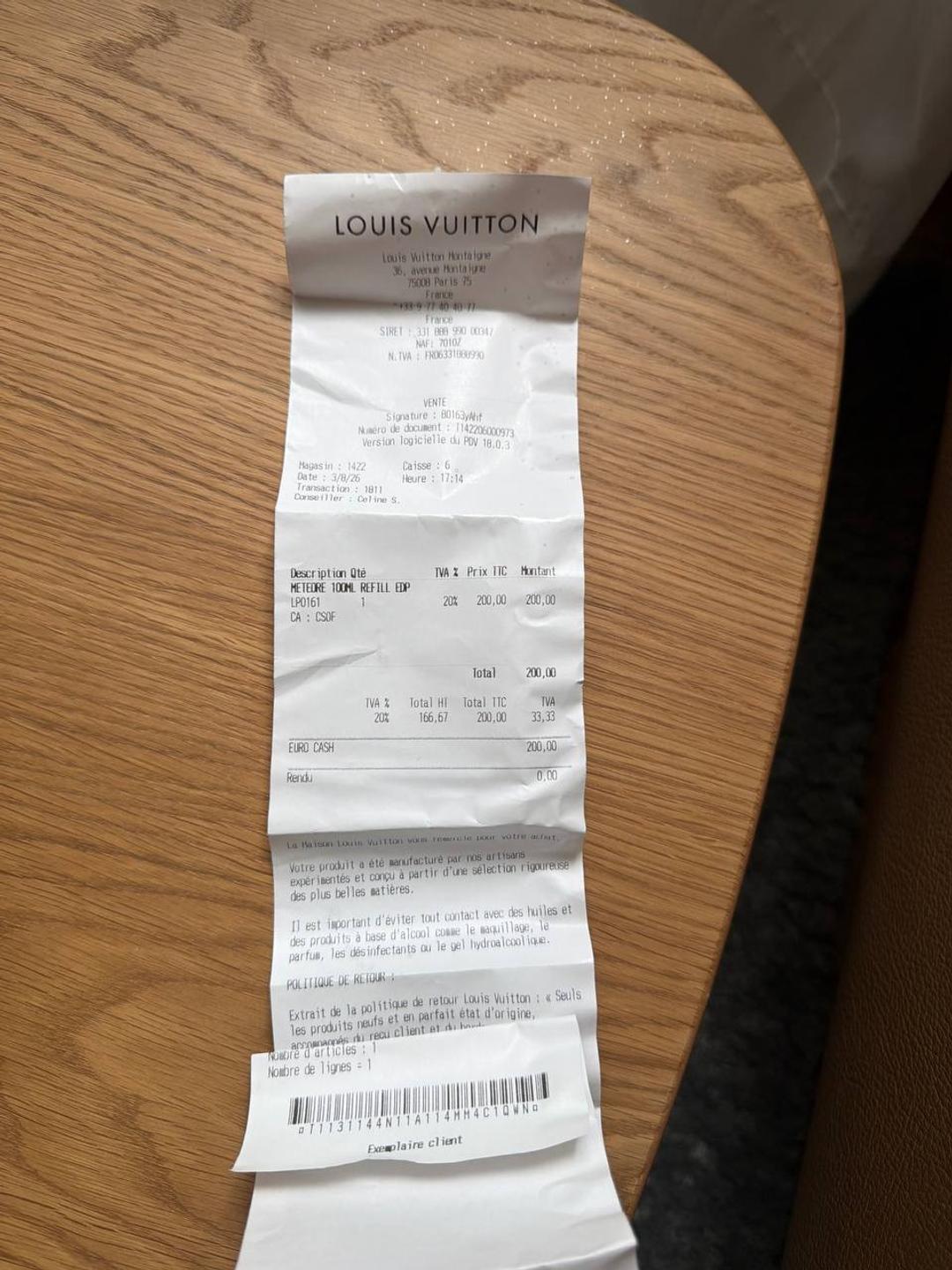 Louis Vuitton Парфюм Louis Vuitton Météore — фото 2