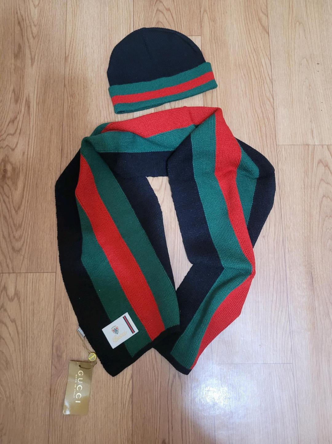 Gucci Шапка  + шарф GUCCI — фото 2