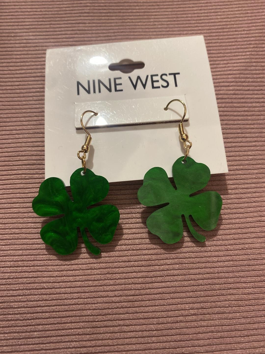Nine West Серьги Nine West клевер — фото 2