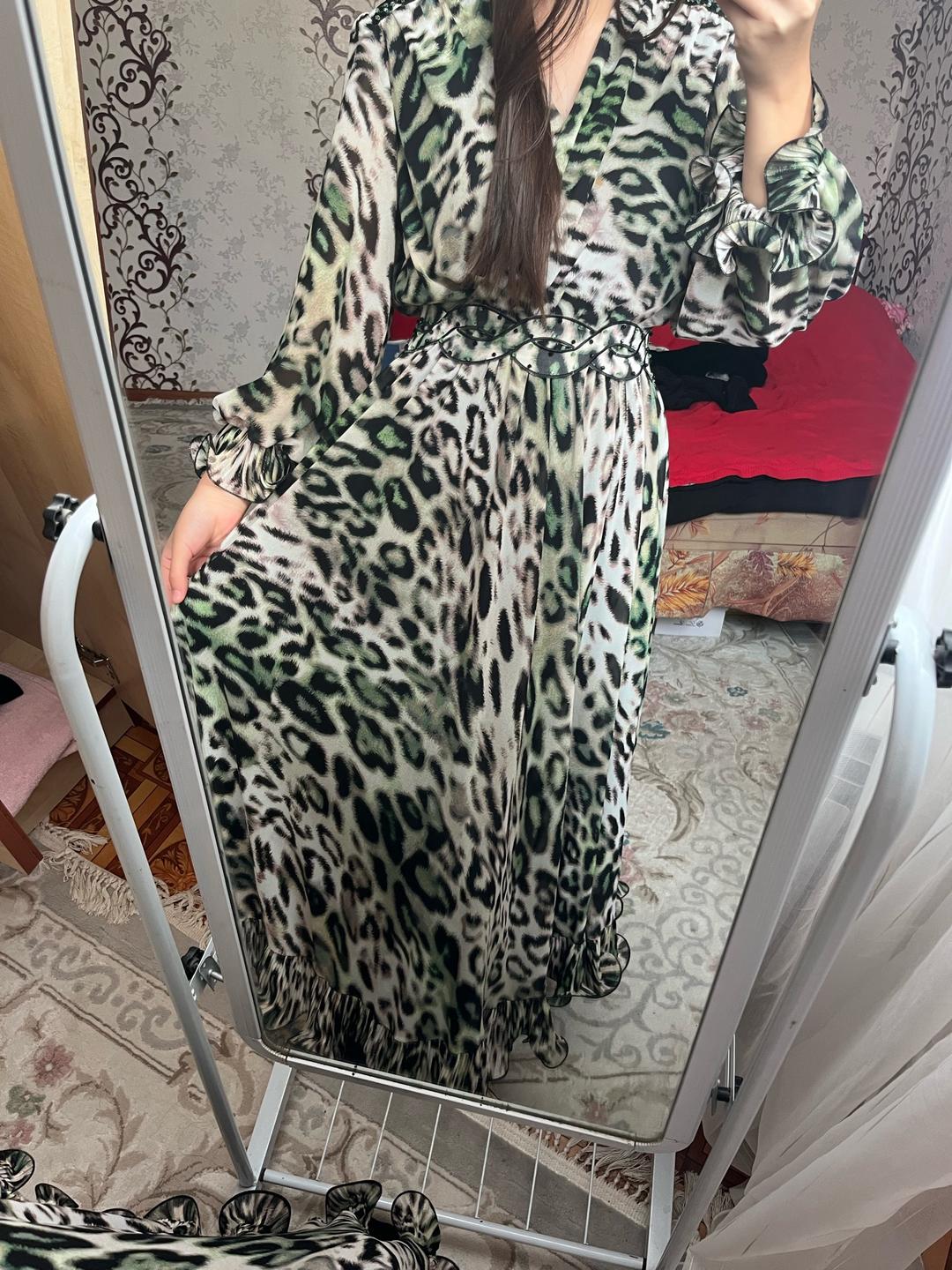 e’zo dress Платье макси с леопардовым принтом — фото 2