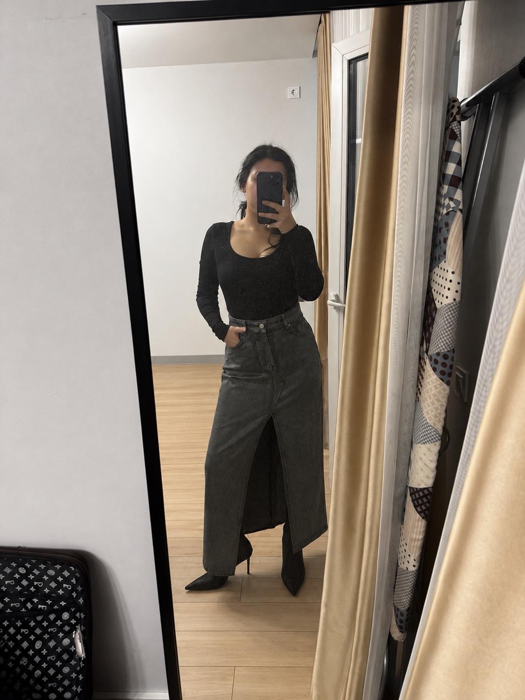 Blacky Джинсовая юбка Black Fashion — фото 2