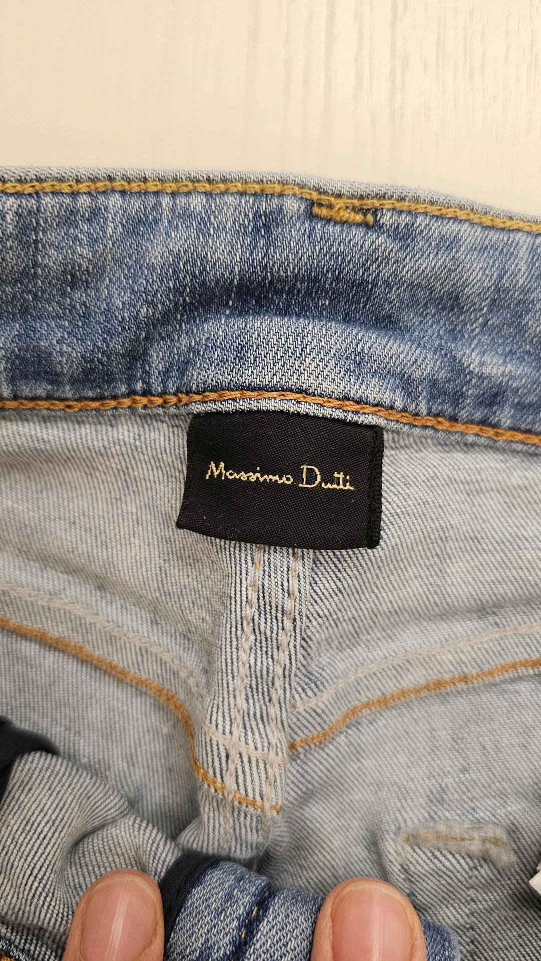 Massimo Dutti Джинсы-клеш — фото 2