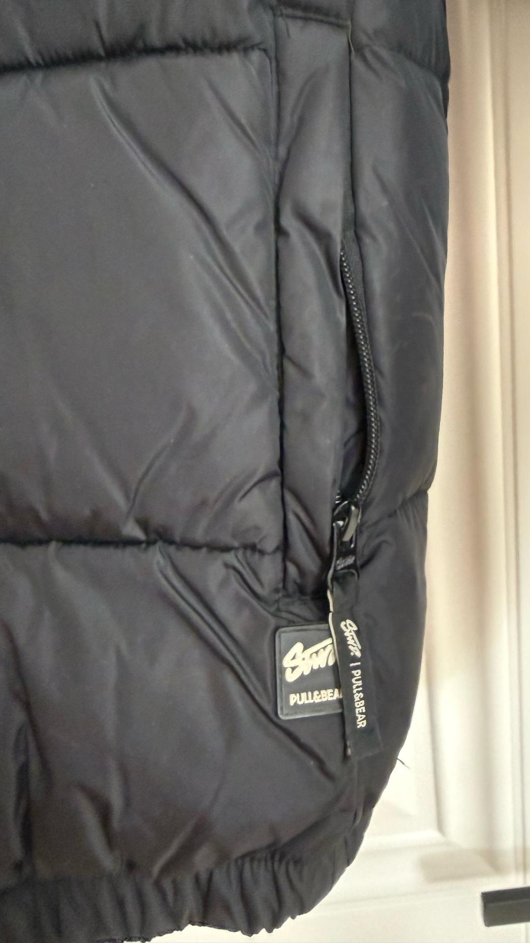 Pull & Bear Куртка Pull&Bear мужская черная — фото 2