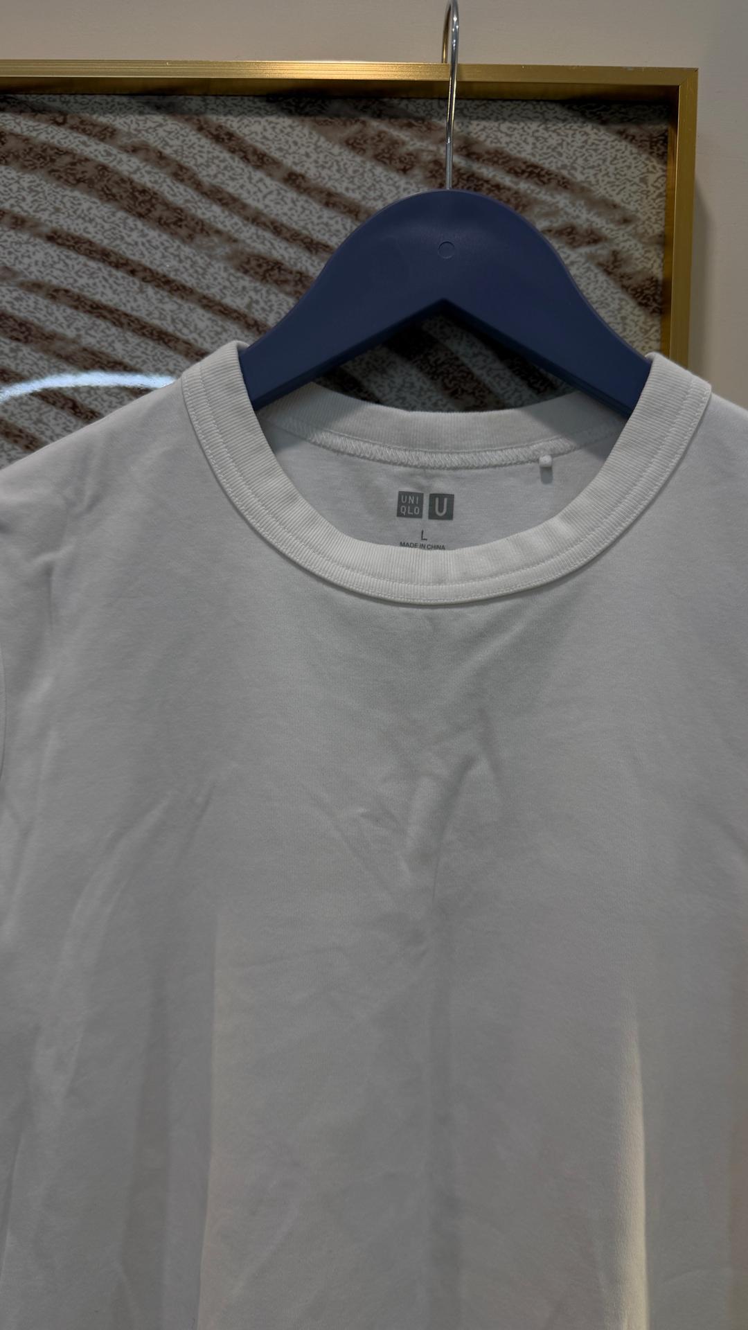 Uniqlo Белая Футболка UNIQLO, размер L. Оригинал. Женская. — фото 2