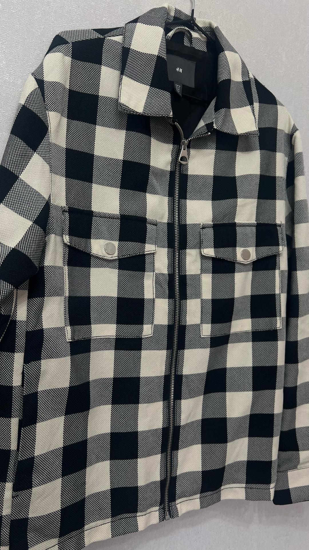 H&M Куртка H&M в клетку — фото 2