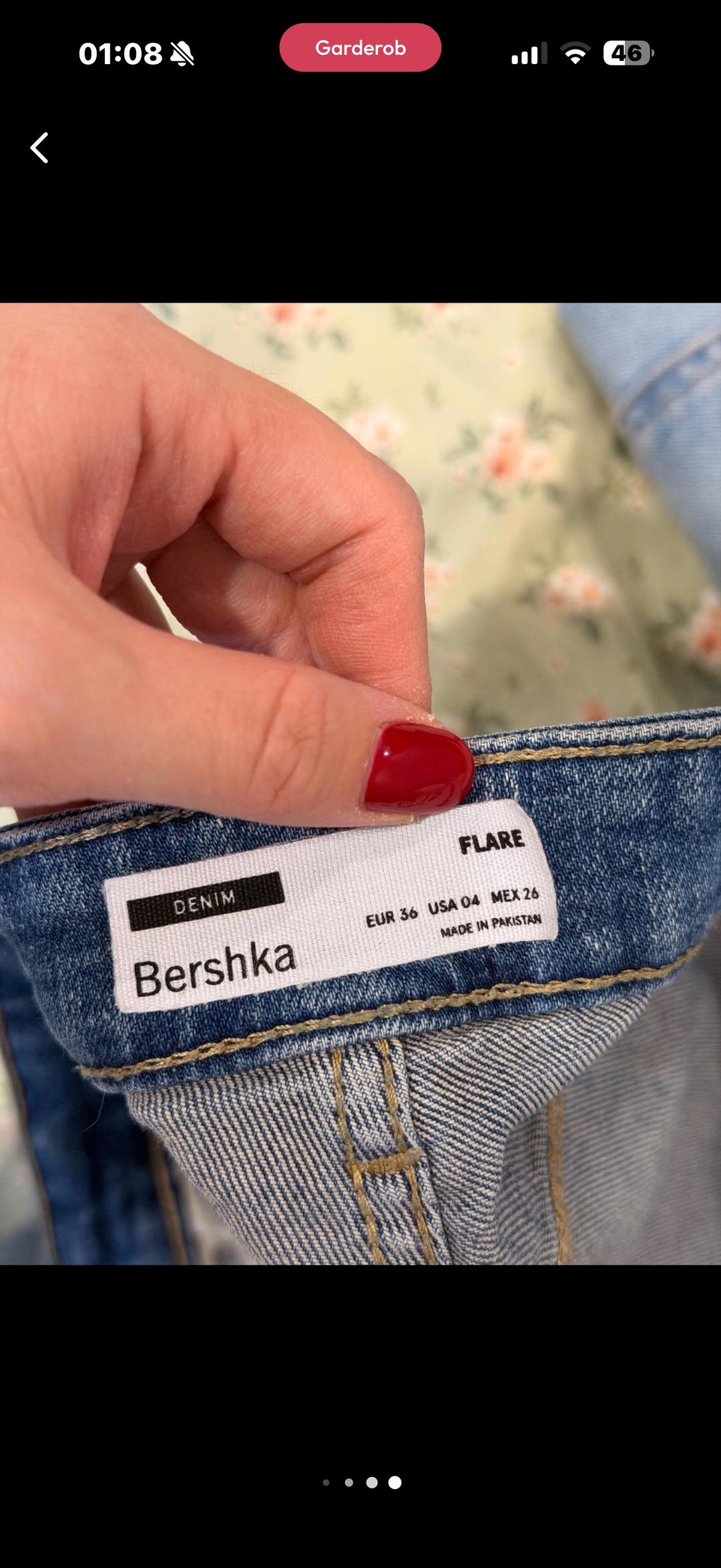 Bershka Джинсы клеш — фото 2