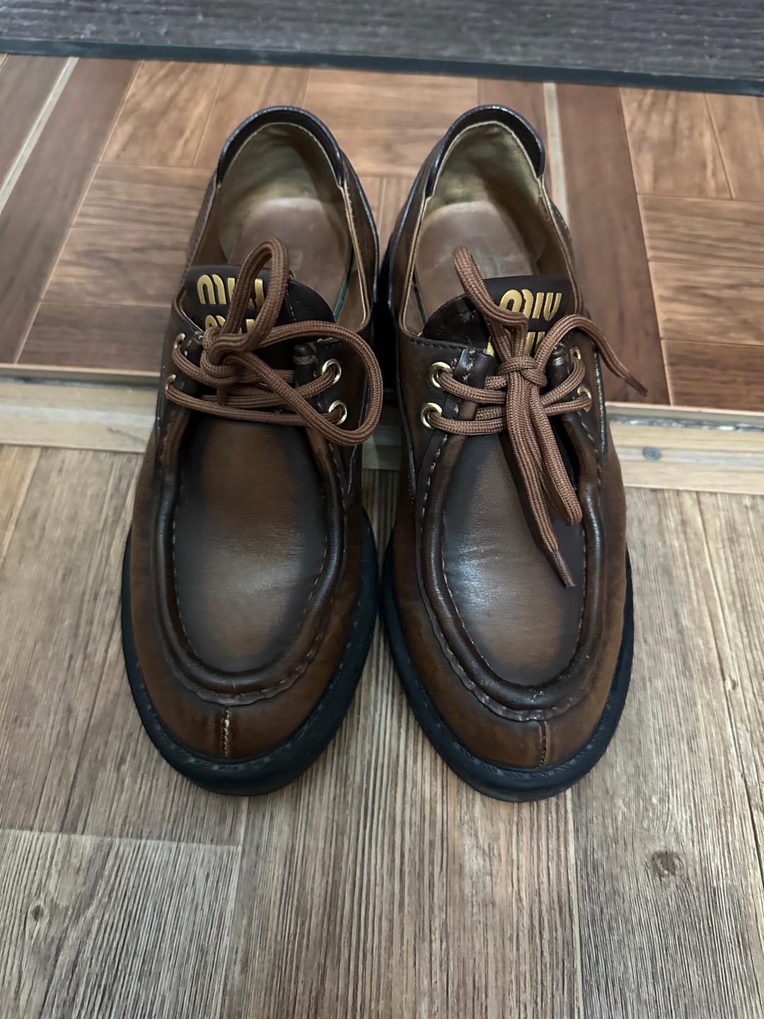 Miu Miu Лоферы Miu Miu 38 р — фото 2