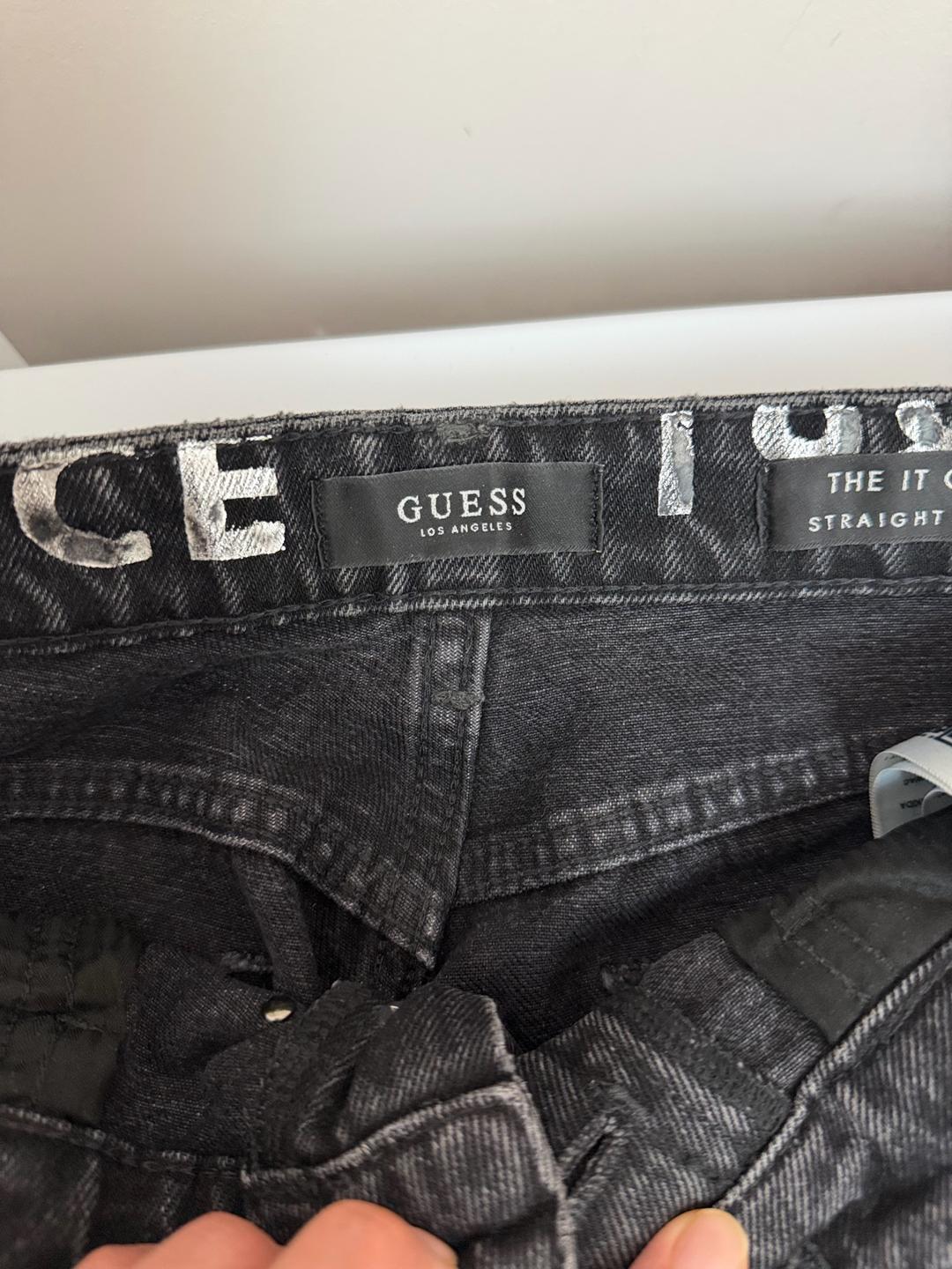 GUESS Джинсы Guess со стразами — фото 2