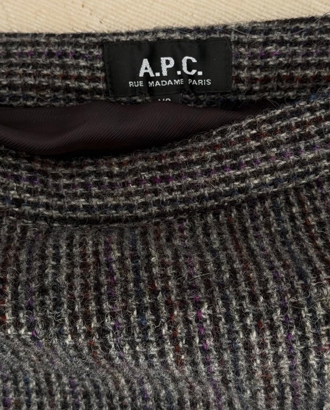 A.P.C. Твидовая юбка A.P.C. — фото 2