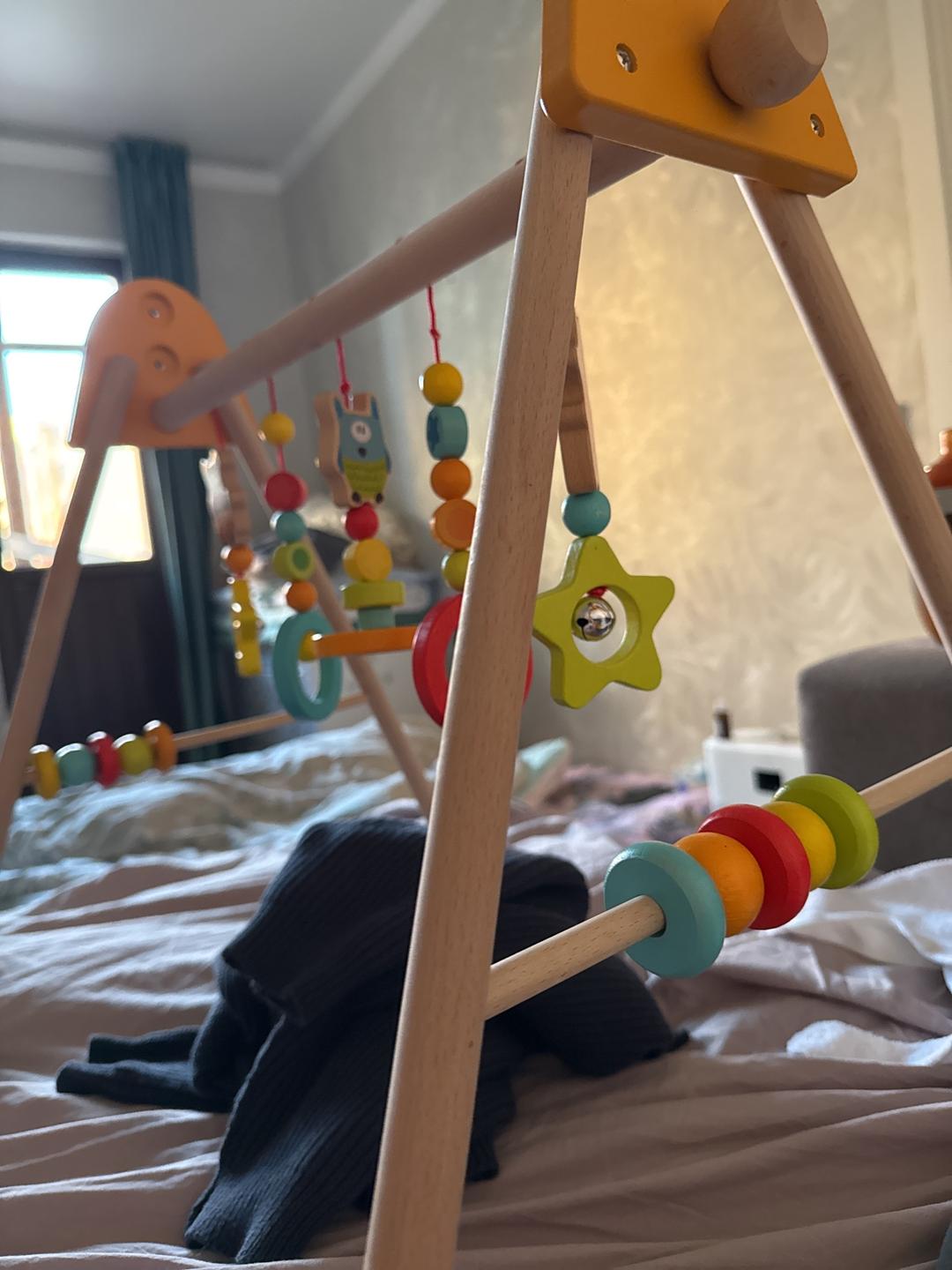 Montessori Детская развивающая стойка с подвесками — фото 2