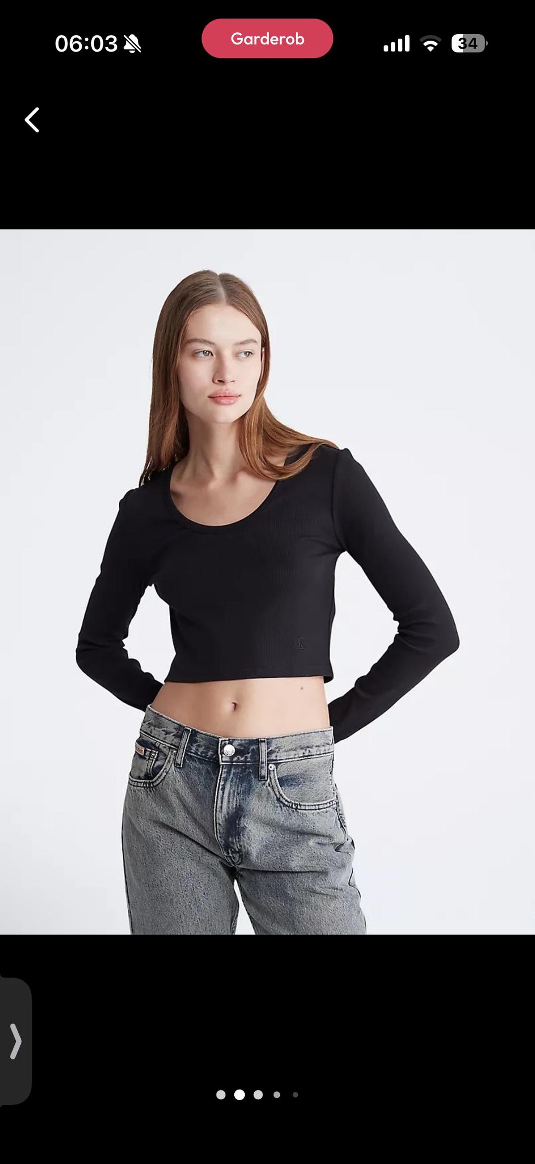 Calvin Klein Calvin Klein кроп-топ — фото 2
