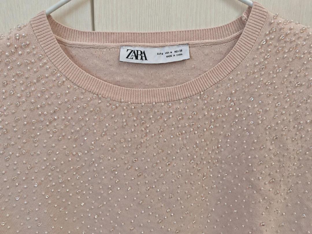 Zara Джемпер ZARA с бисером — фото 2