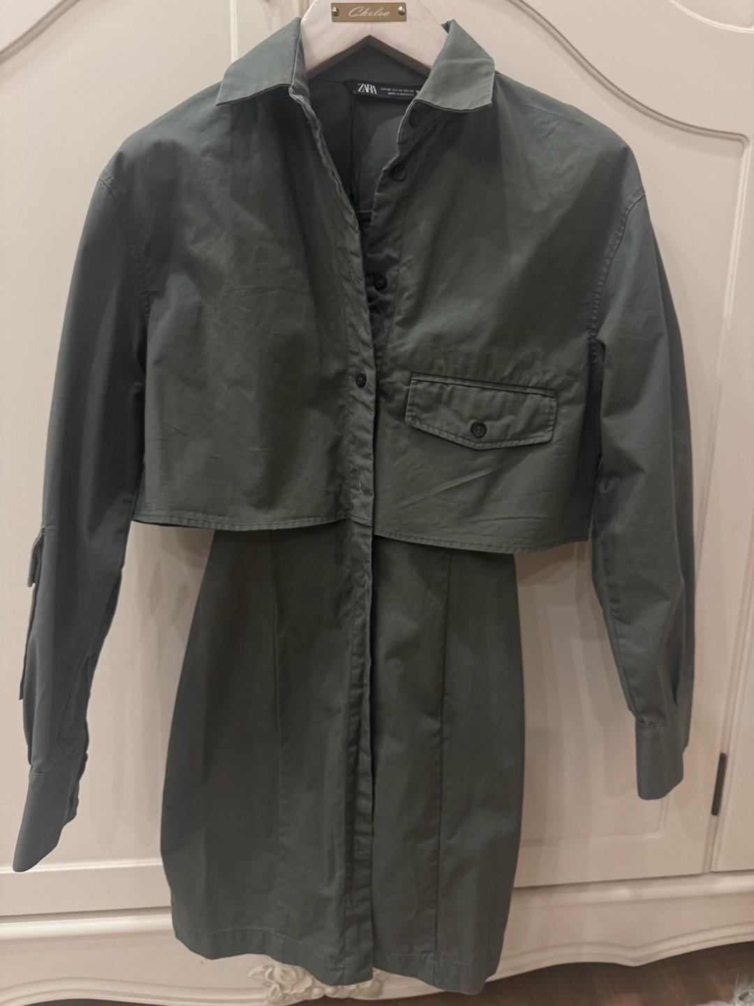 Zara Платье-рубашка ZARA — фото 2