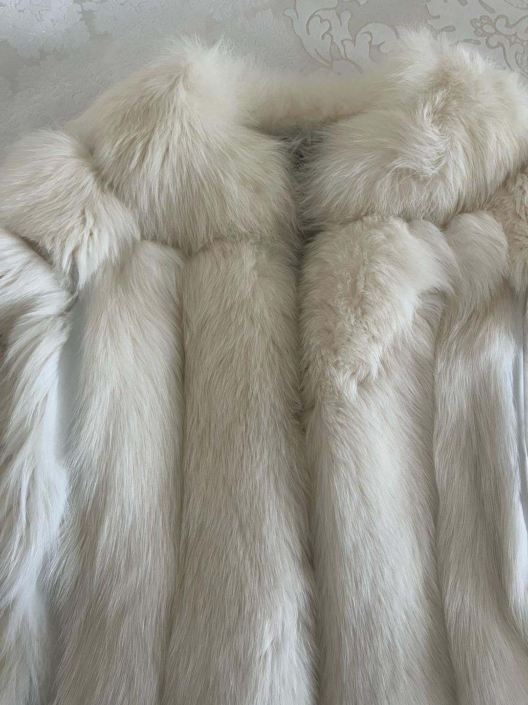 ricchezza furs Шуба натуральный песец — фото 2