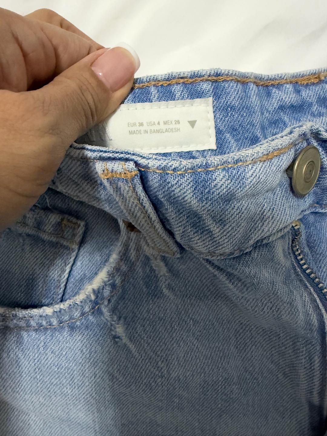 Zara Джинсовые шорты ZARA — фото 2