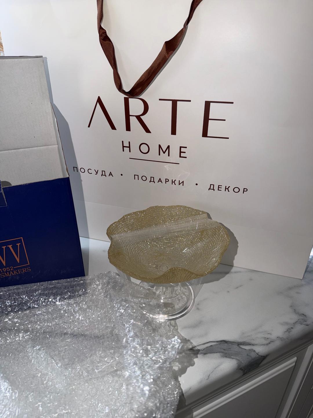 arte_home Конфетница на ножке — фото 2