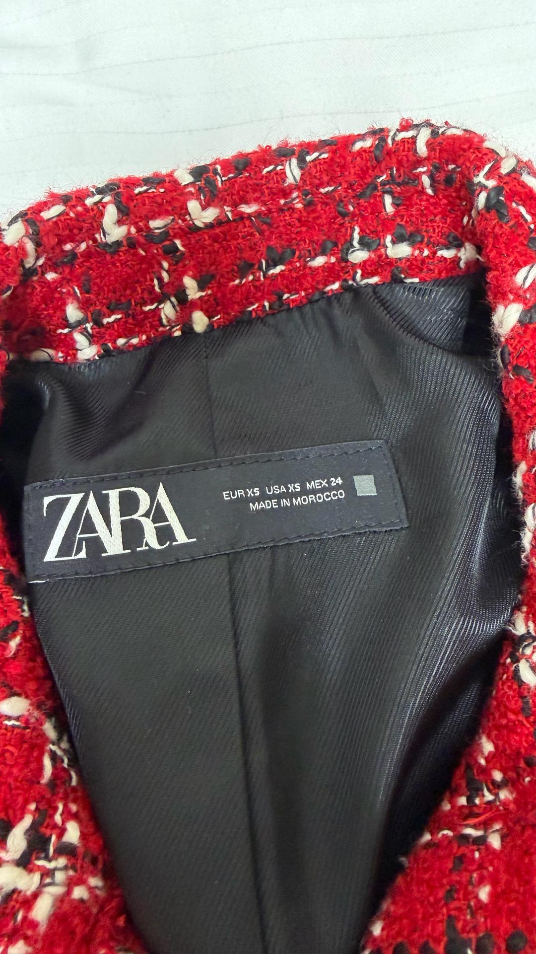 Zara ZARA твидовый костюм — фото 2