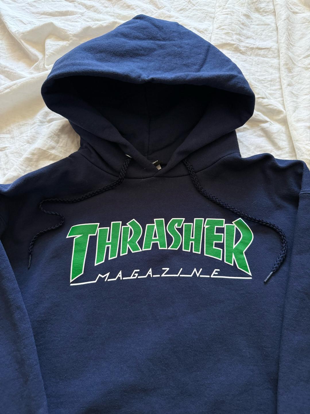 THRASHER Худи Thrasher Темно-синий — фото 2