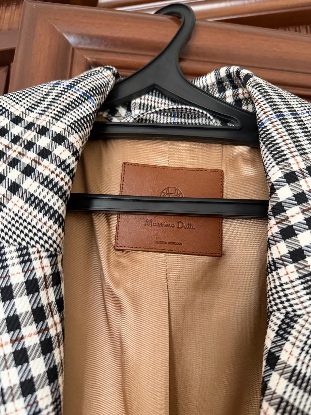 Massimo Dutti Плащь Massimo Dutti в клетку — фото 2