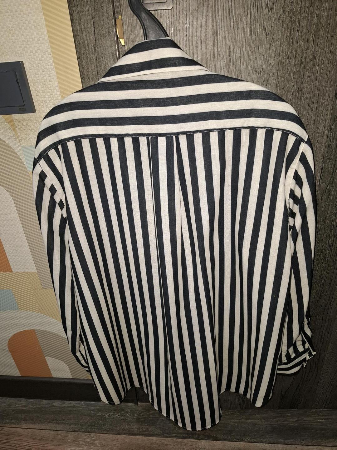 Massimo Dutti Рубашка  в полоску — фото 2
