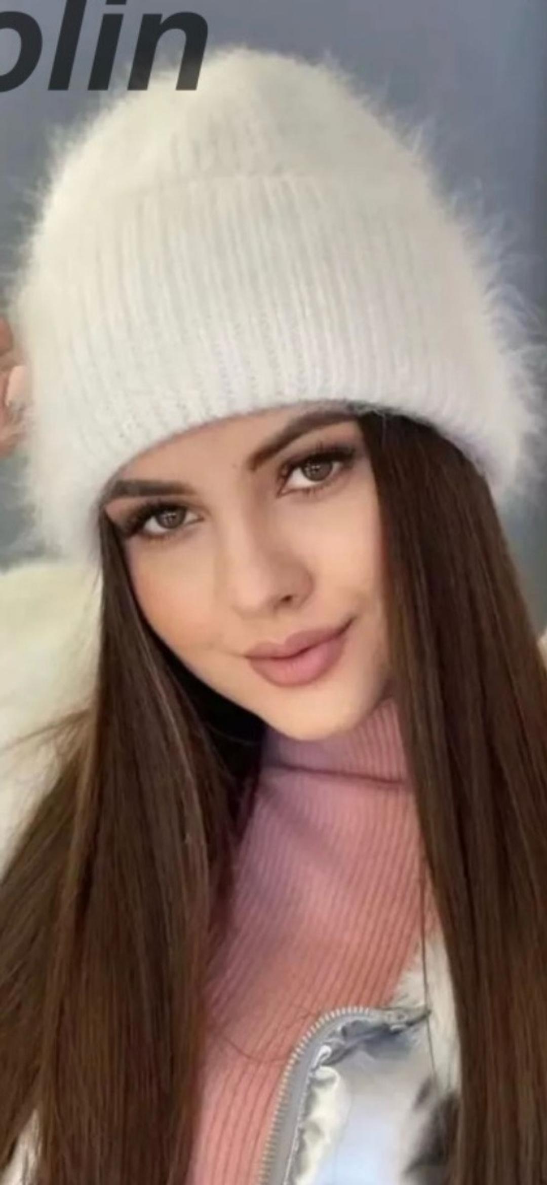 Женская шапка, Ангора — фото 2
