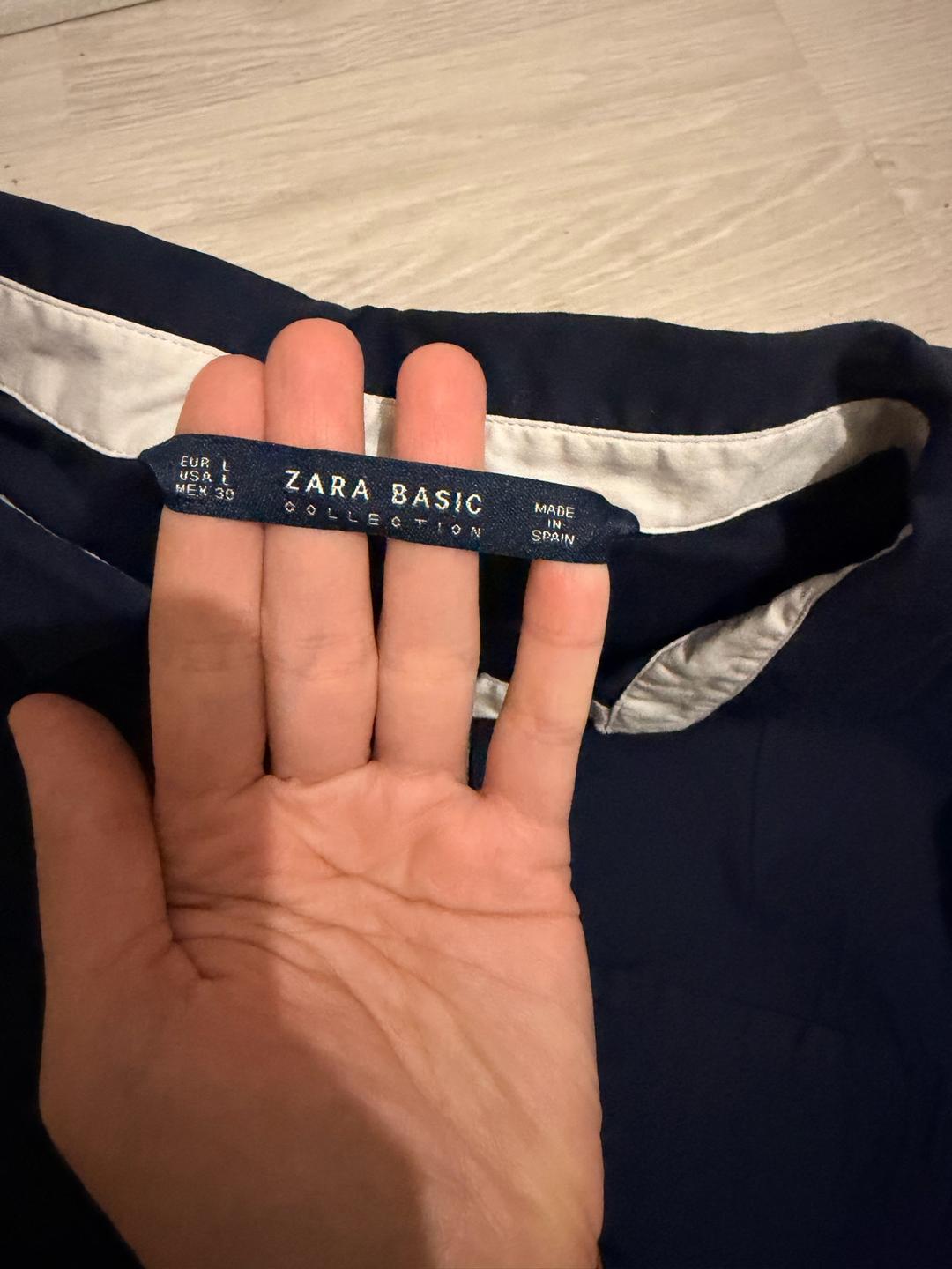 Zara Блуза рубашка ZARA BASIC — фото 2
