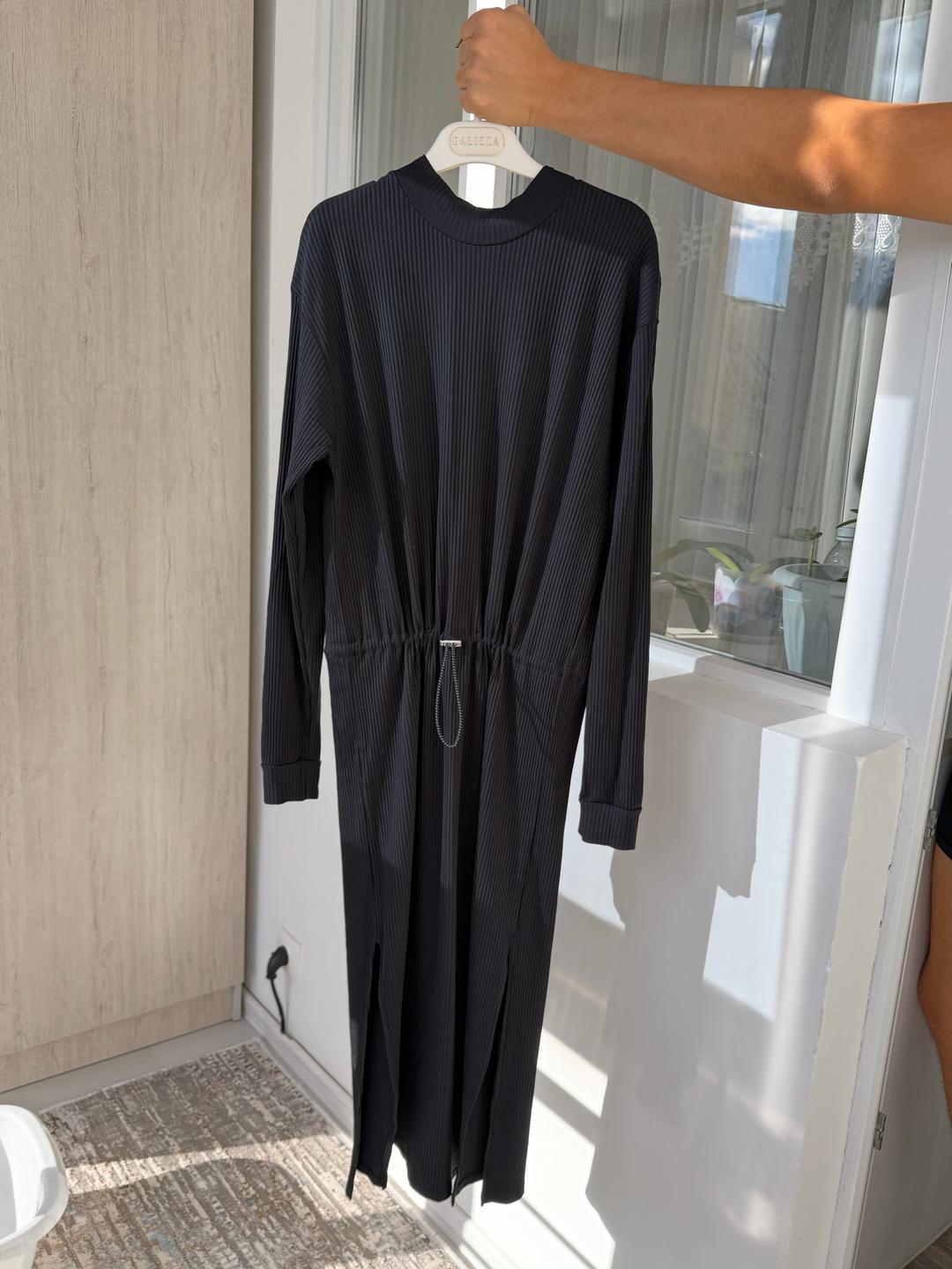 Zara Платье Zara в рубчик — фото 2