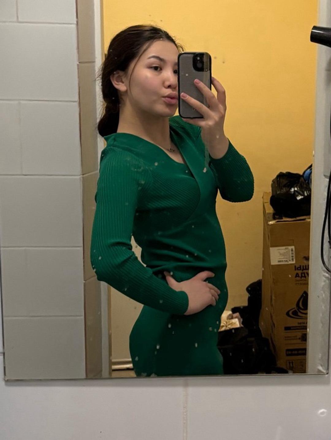 Zara Трикотажное платье — фото 2