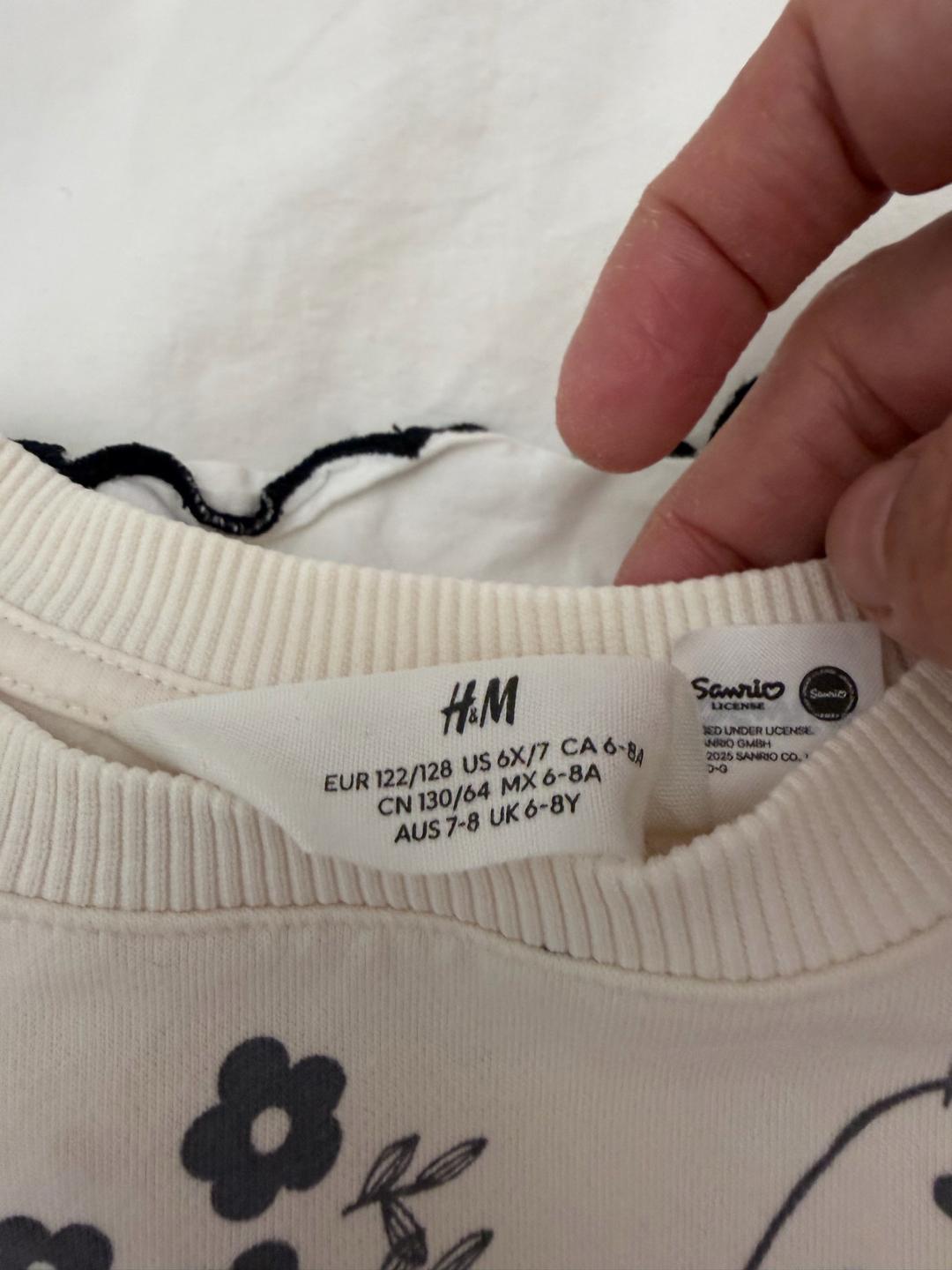 H&M Толстовка H&M Hello Kitty для девочки 6-8 лет — фото 2