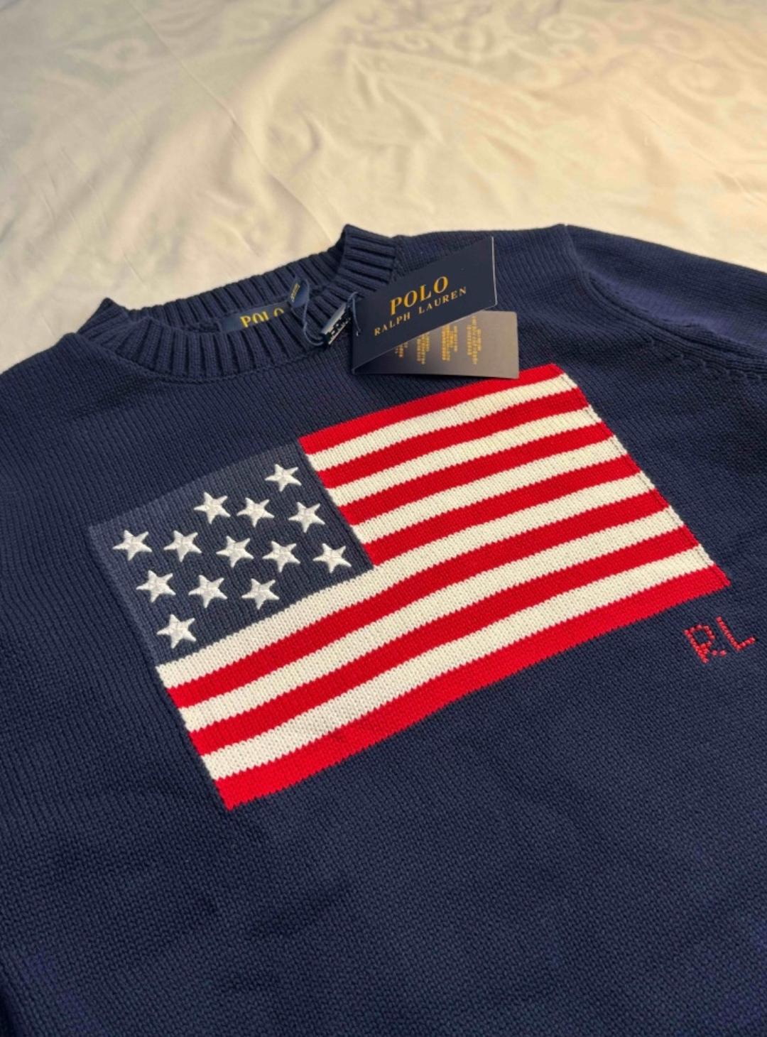 Polo Ralph Lauren Свитер Polo Ralph Lauren с флагом — фото 2