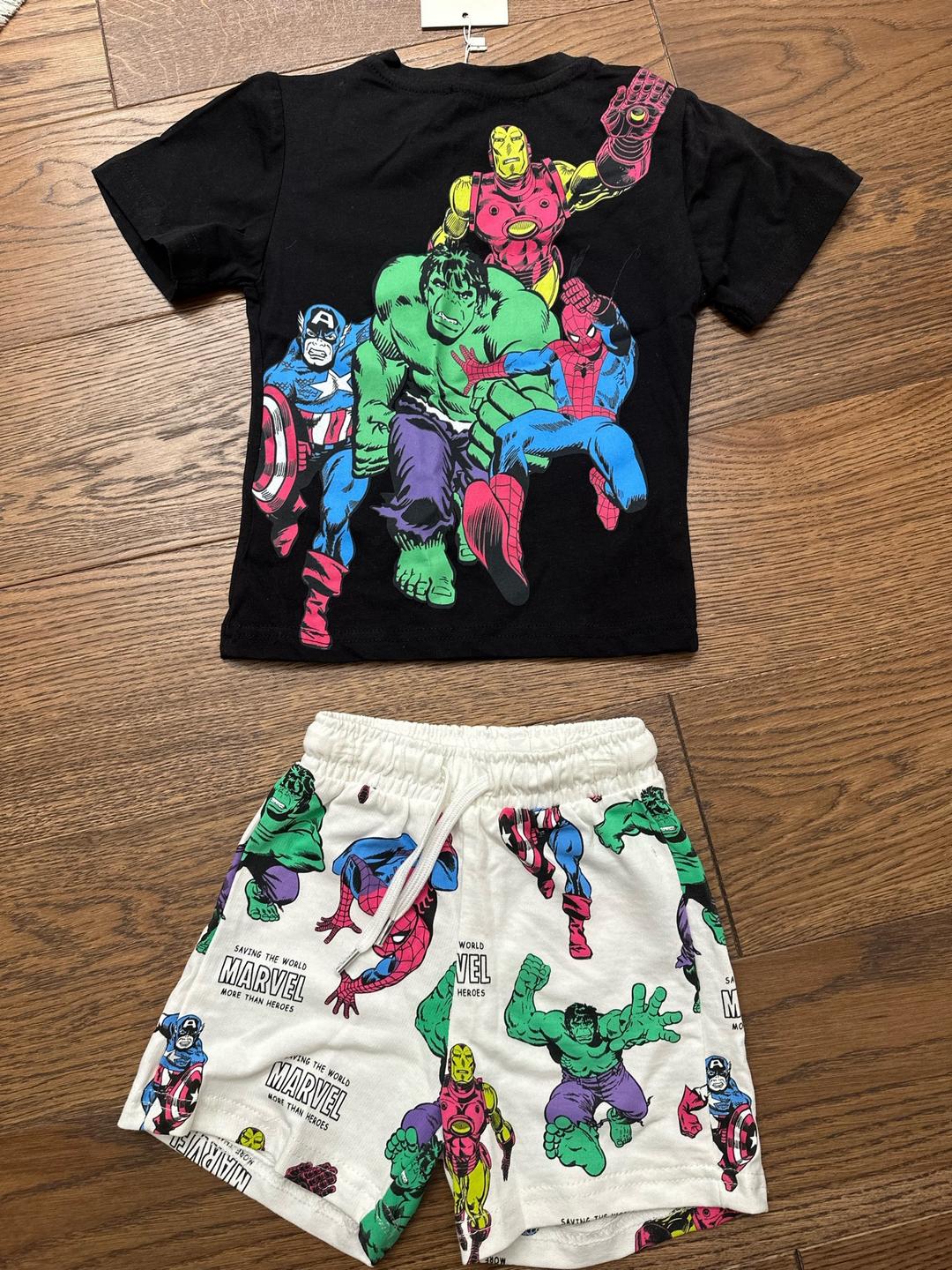 Zara Комплект ZARA: футболка и шорты Marvel — фото 2