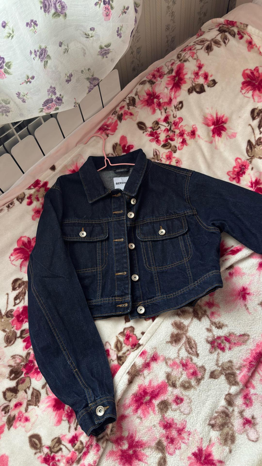 Bershka Укороченная джинсовка Bershka — фото 2