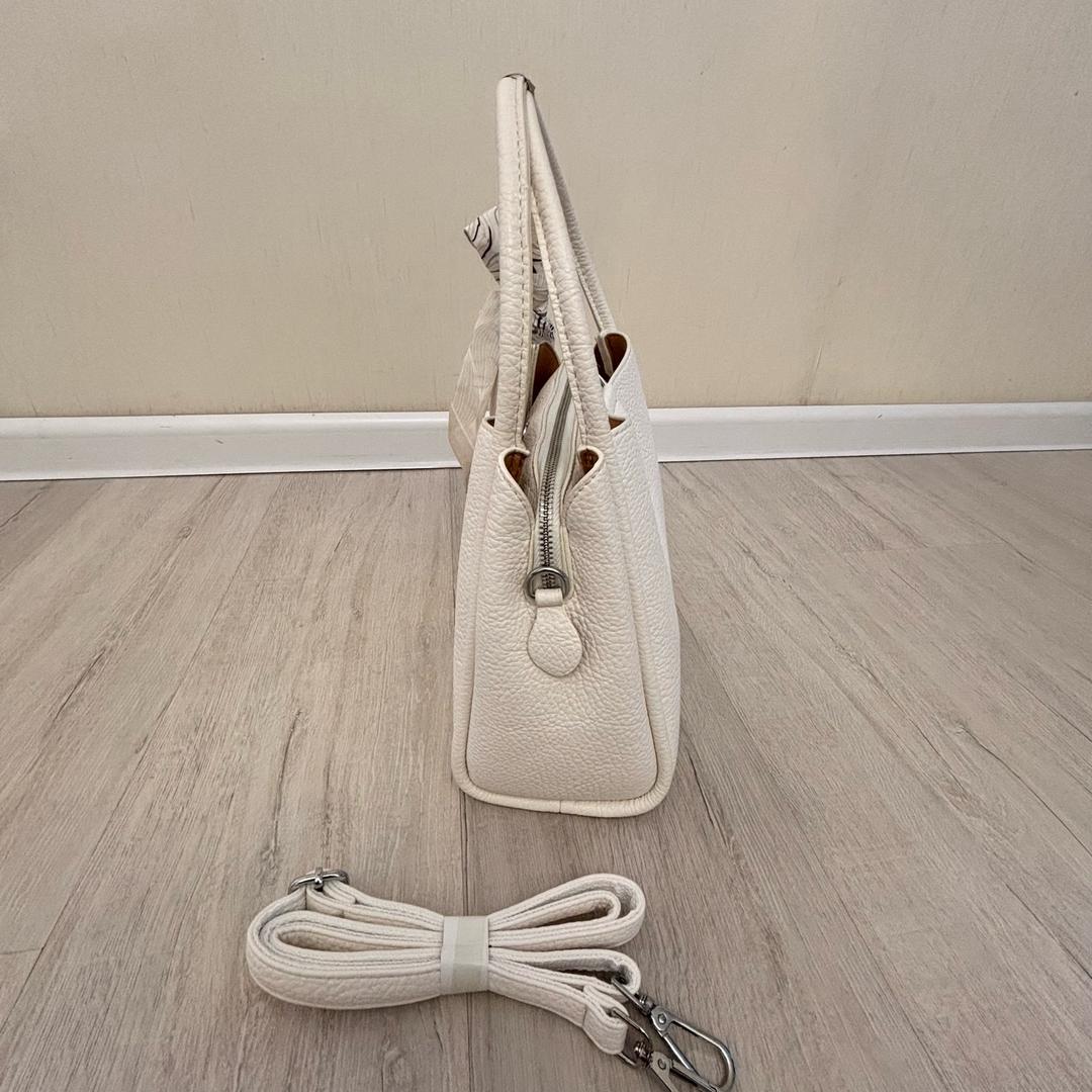 Fashion Bags Сумка с платком зернистый кожа — фото 2