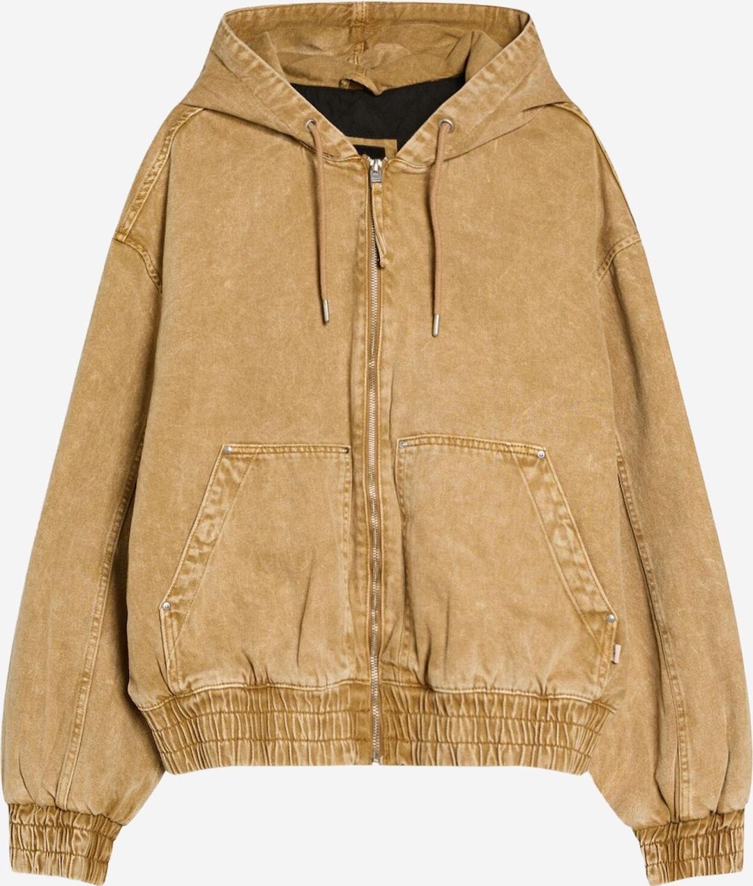 Bershka Джинсовая куртка-худи — фото 2