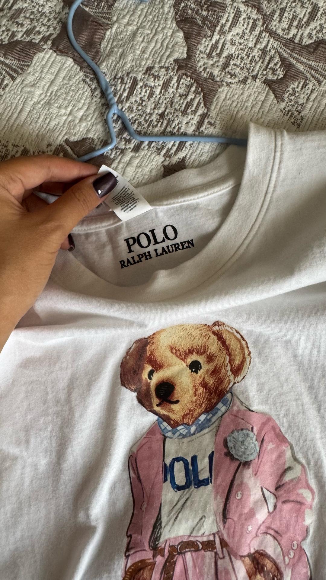 Polo Ralph Lauren Футболка Polo Ralph Lauren с принтом медведя — фото 2