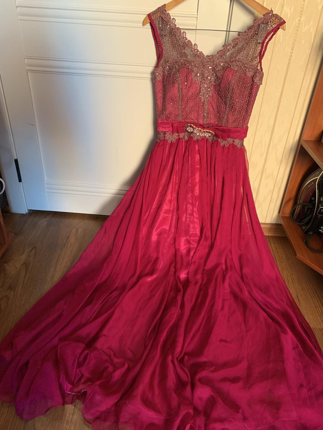 Dress Me Платье вечернее кружевное макси — фото 2