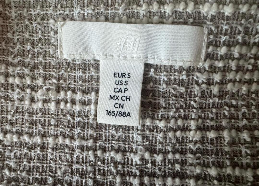 H&M твидовый жакет H&M — фото 2