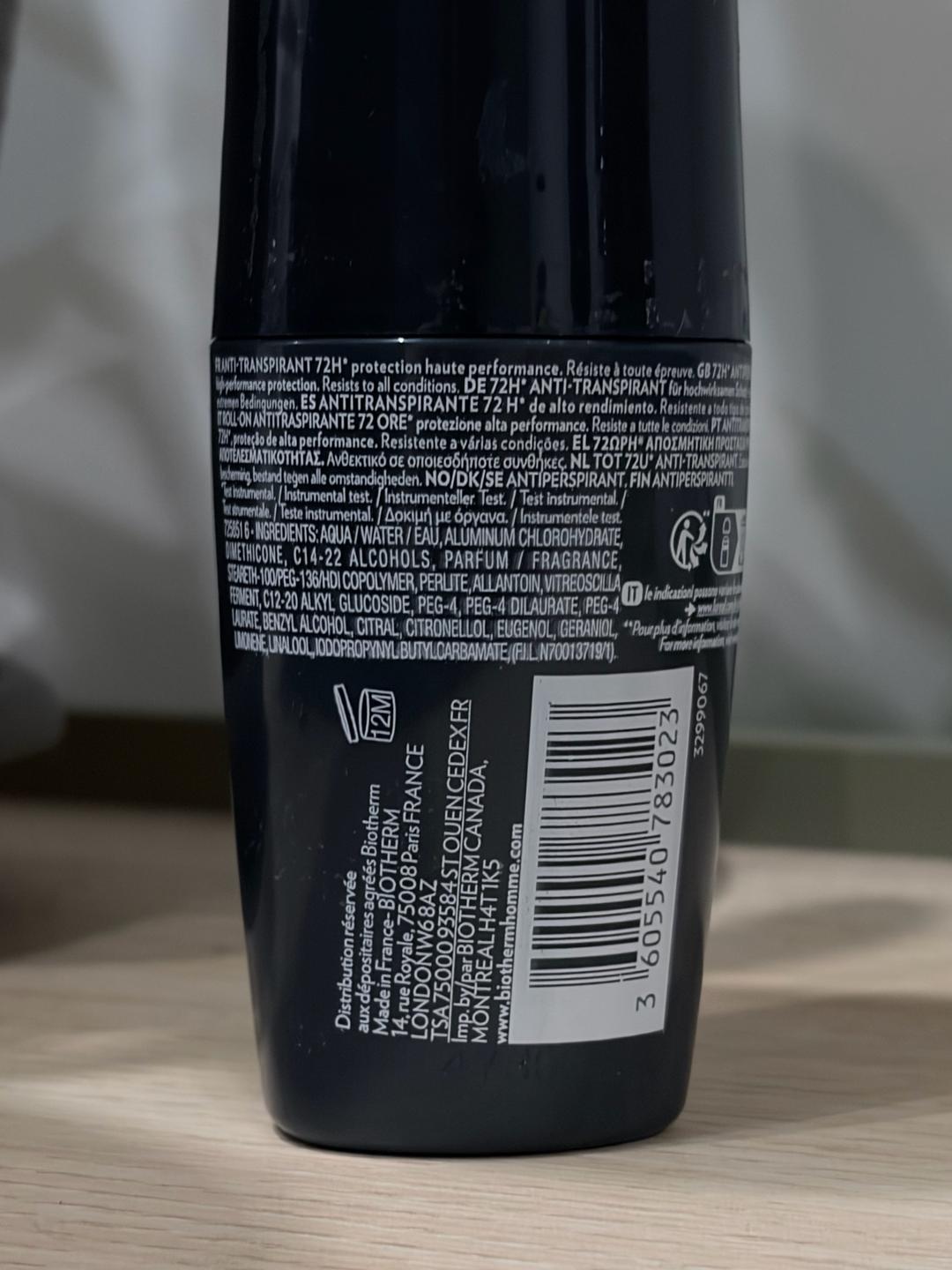 Biotherm Дезодорант Biotherm Homme Day Control — фото 2