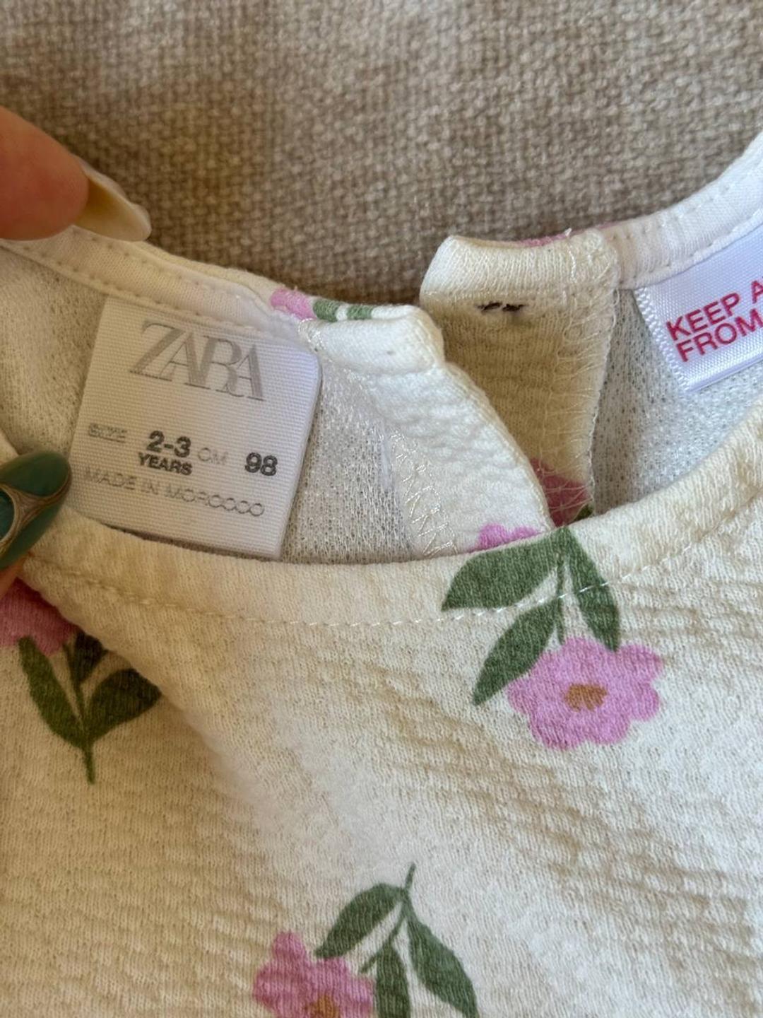 Zara Платье Zara для девочки — фото 2