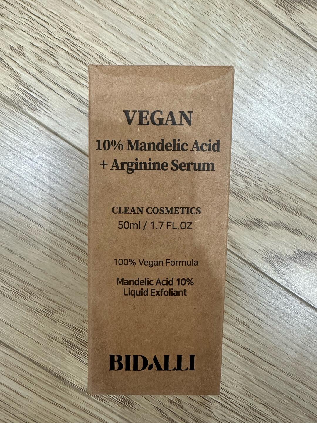 bidalli Сыворотка Vegan 10% Mandelic Acid + Arginine Serum 50ml — фото 2