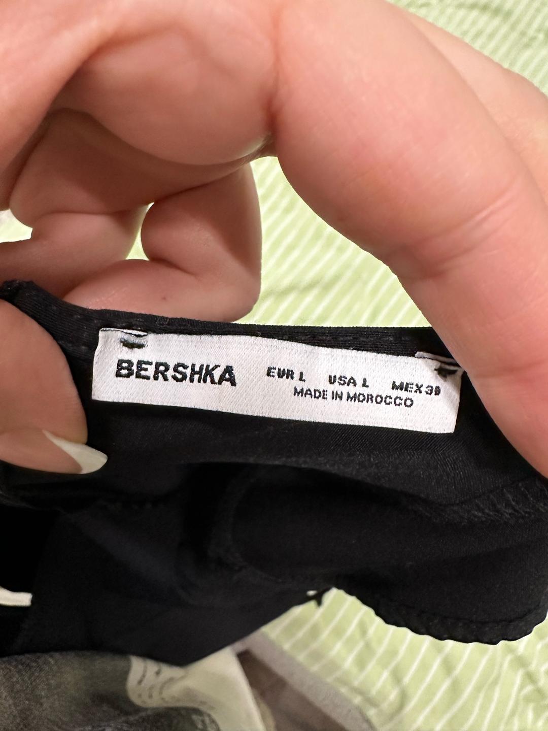 Bershka Черное платье Bershka — фото 2