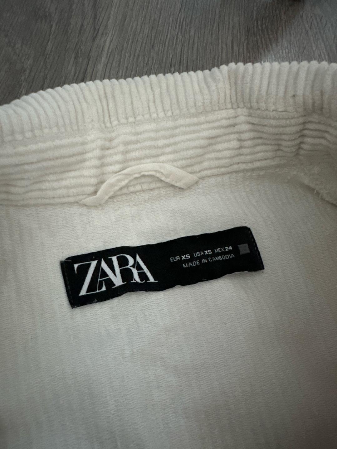 Zara Вельветовая рубашка Zara — фото 2